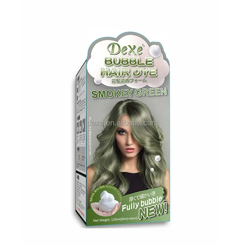 Dexe Factory Oem Your Brand Products Bubble Hair Dye Home Use Black Hair  Color Shampoo - Buy Bubble Hair Dye,Bubble Hair Color,Clean Water Foam Hair  Color Product on 