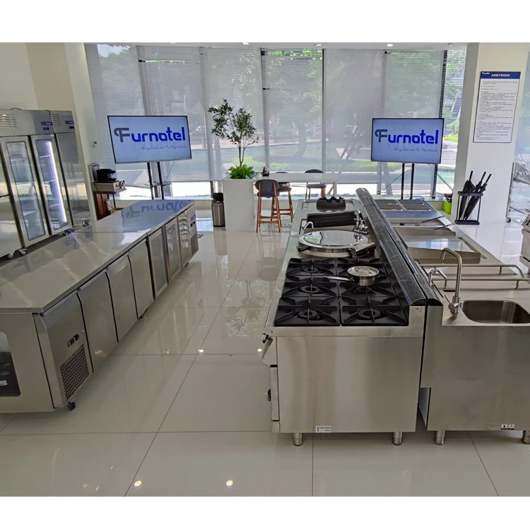 Professional Modular Commercial Heavy Duty Kitchen Equipments Stainless Steel Fabrication Customizable
