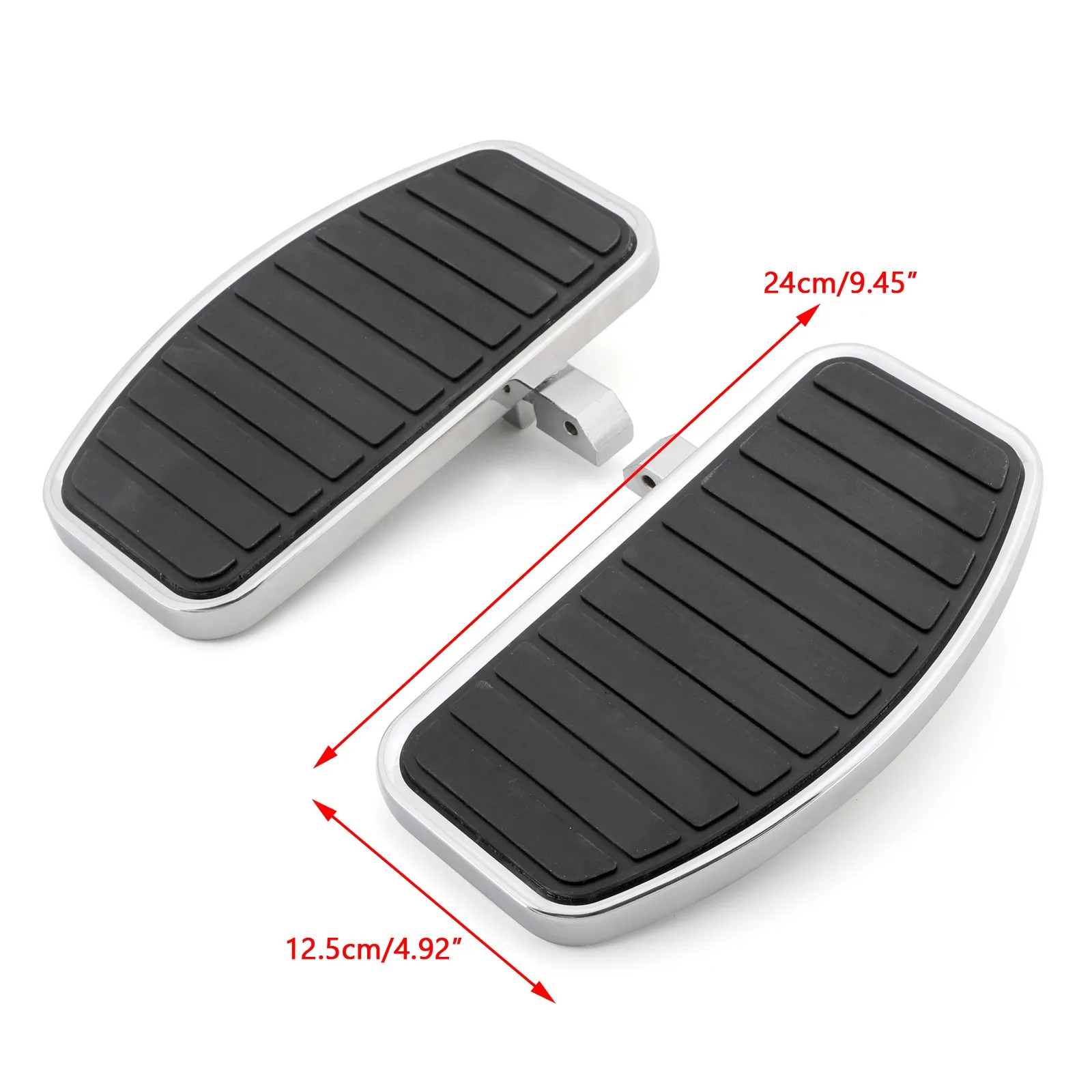Universal Front Foot Pegs Footboard for Honda VTX 1800 1300 for Yamaha V-STAR XVS400 XV250