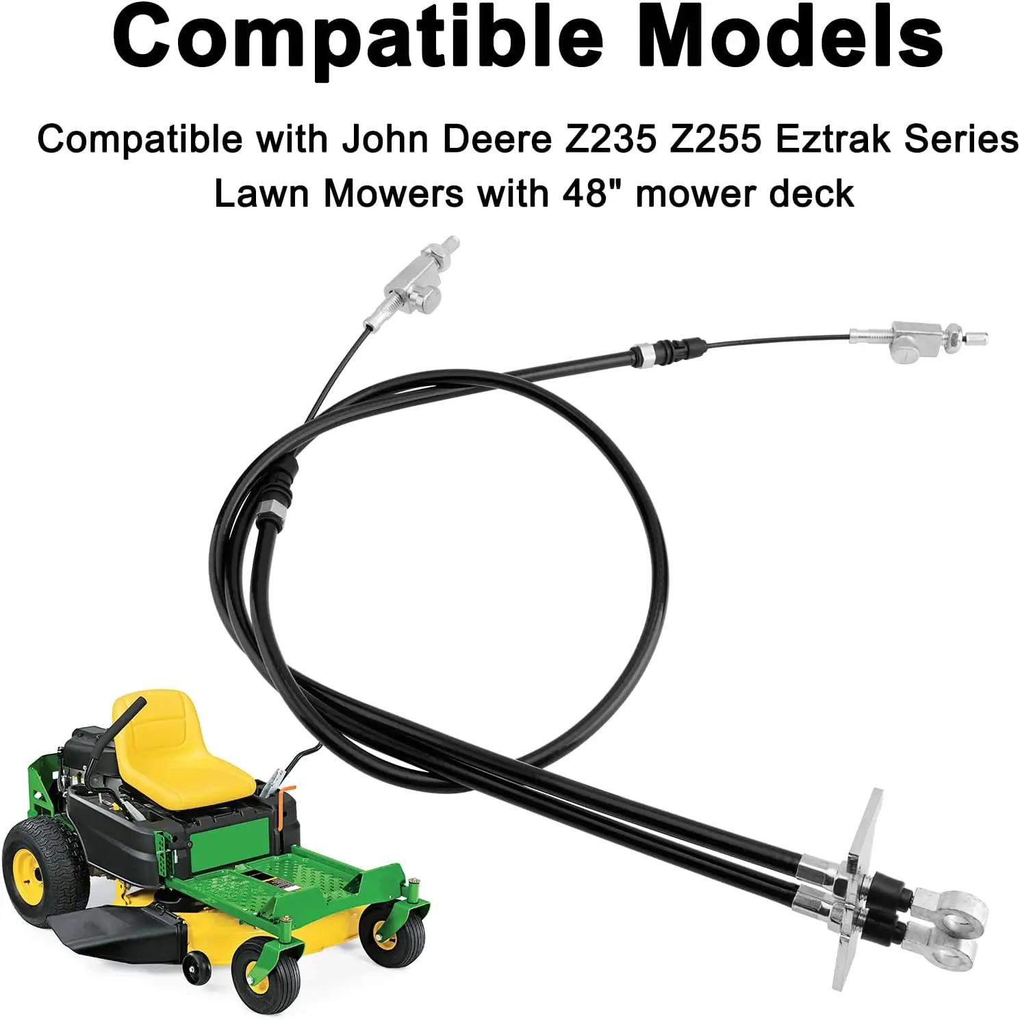 Mower Deck Lift Cable GY22289 for John Deere Z235 Z255