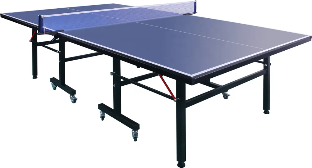 15 мм МДФ Крытый двойной складной 8 колес Настольный теннис