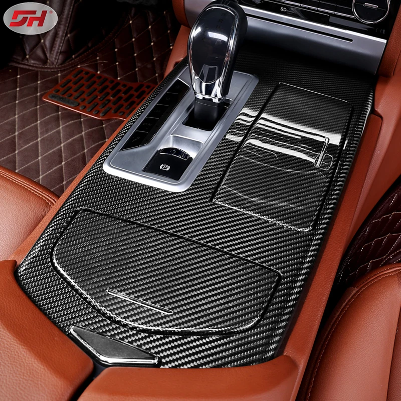 For 2017-up Maserati Quattroporte M156 10pcs carbon fiber interior dashboard panel trims paste type new model