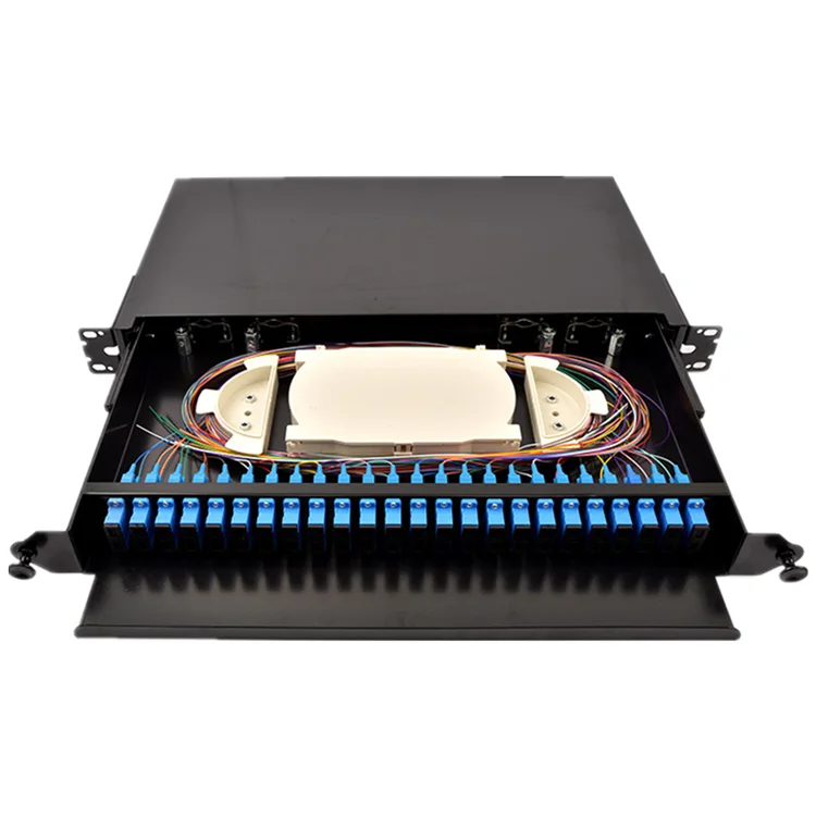 Tiroir optique 96 ports LC sur 1U monomode