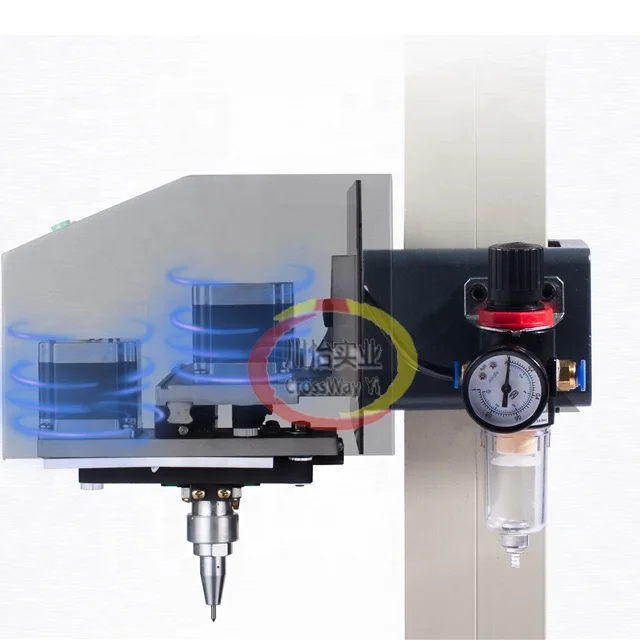 Metal Maker DOT Pin Date Engraving Machine Mini Portable Pneumatic DOT Peen Marking Machine