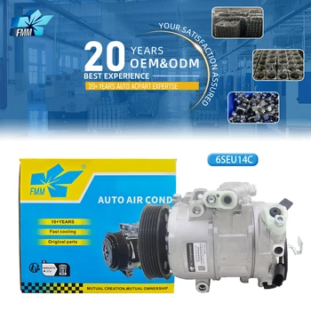 6Seu12C Compatible R744 A/C Compressor 6Q0820803H for Vw Golf Fox Polo Audi 6Q0820803G Compresseur Climatisation Auto