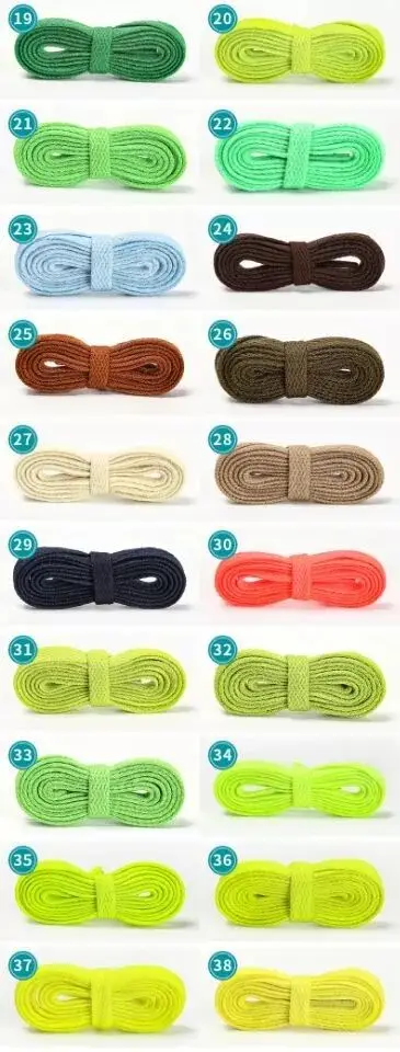 Can custom high quality flat shoelace 8 mm wide 50-200 cm length , flat shoelaces for sneakers