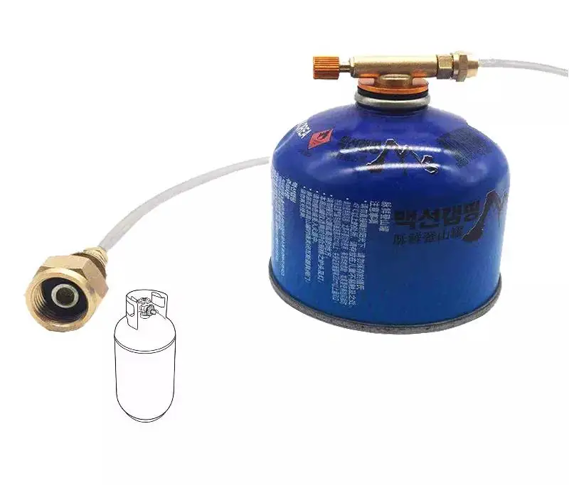 Multifunction Outdoor Gas Stove Camping Stove Propane Refill Adapter