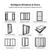Puertas y ventanas de aluminio personalizadas