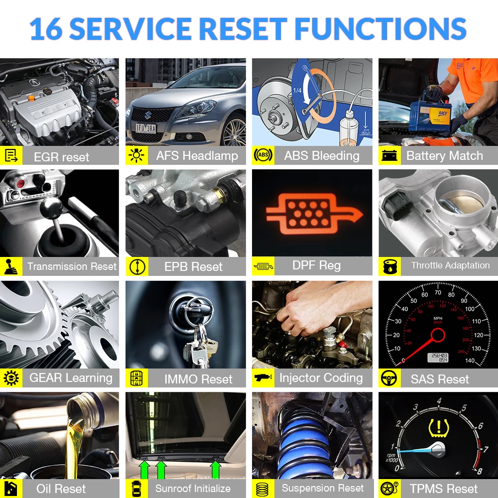 Thinkdiag Full System + 15 Reset software 1 Year free update Auto OBD2 Scanner OBDII code reader PK AP200 easydiag