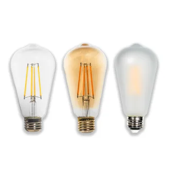 Factory A60 A19 2W 4W 6W 8W Dimmable Smart LED Filament Bulb Lamp Light