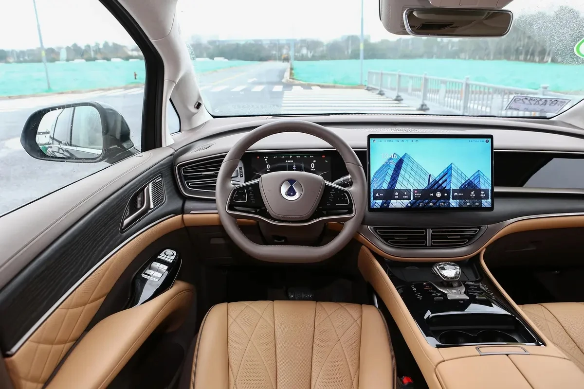 Cheap New Car Denza 2022 New Energy Vehicles 180km/h 5 Doors 7 Seats