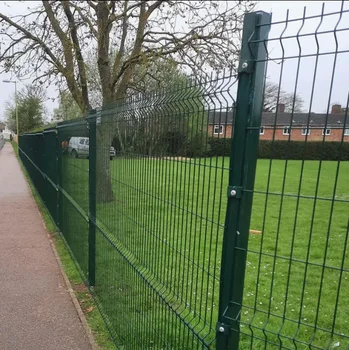 Hot Selling 3D Bend Welded Farm Garden Fence Galvanized PVC Coated 3D Wire Mesh Panel Heat Treated Wood 3D Modeling Included