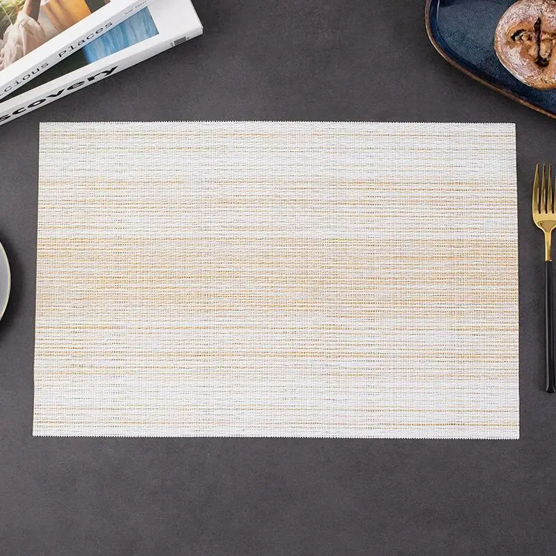 Plastic Placemat Washable Placemats Easy To Clean For Kitchen Table