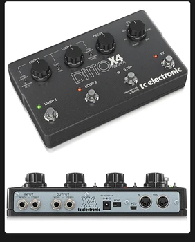 TC ELECTRONICS DITTO X4 LOOPER - Guitar Effect Pedal