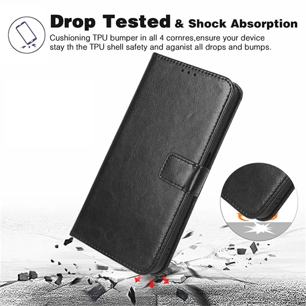 Holder Flip Phone Cover For Samsung Galaxy Xcover 7 Anti Fall Case Drop Purse Proof Wallet Mobile Kickstand Sjk337 details