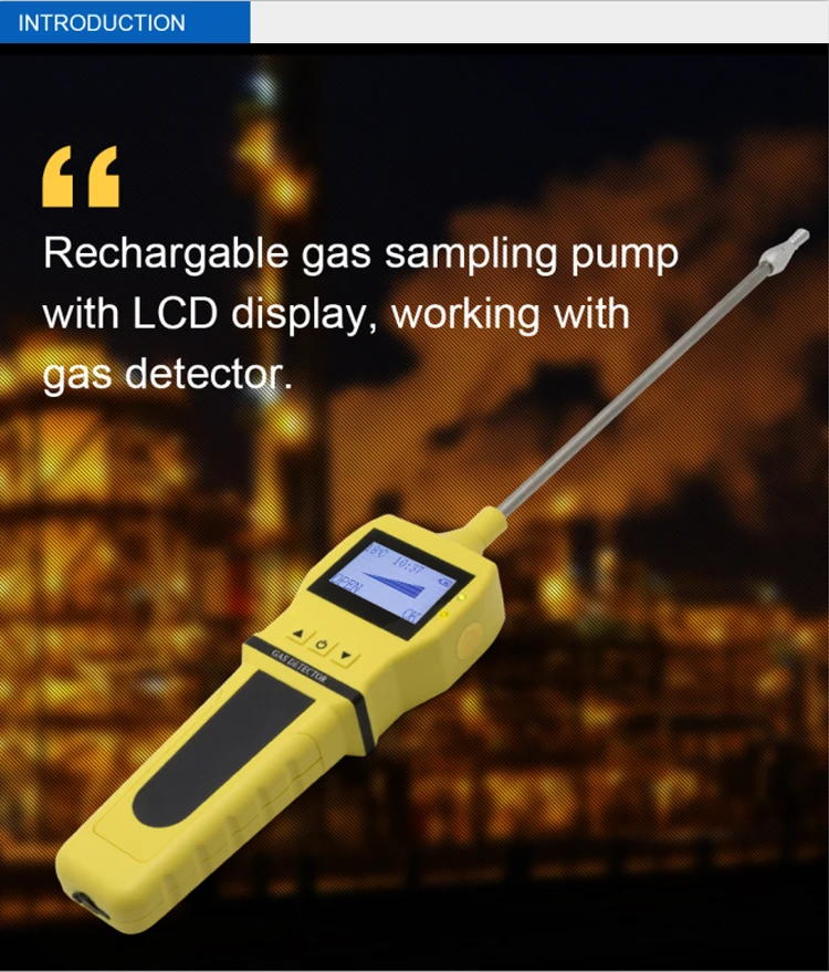 Bosean Industry Portable Gas Sampling Pump Digital Charging Smart