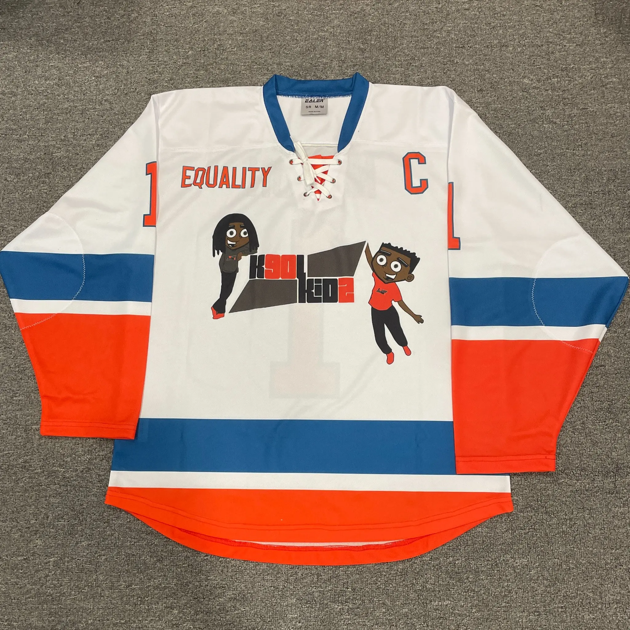 2023 Ealer Mesh Hockey Jersey Sales Team Set Sublimated Hockey Jerseys