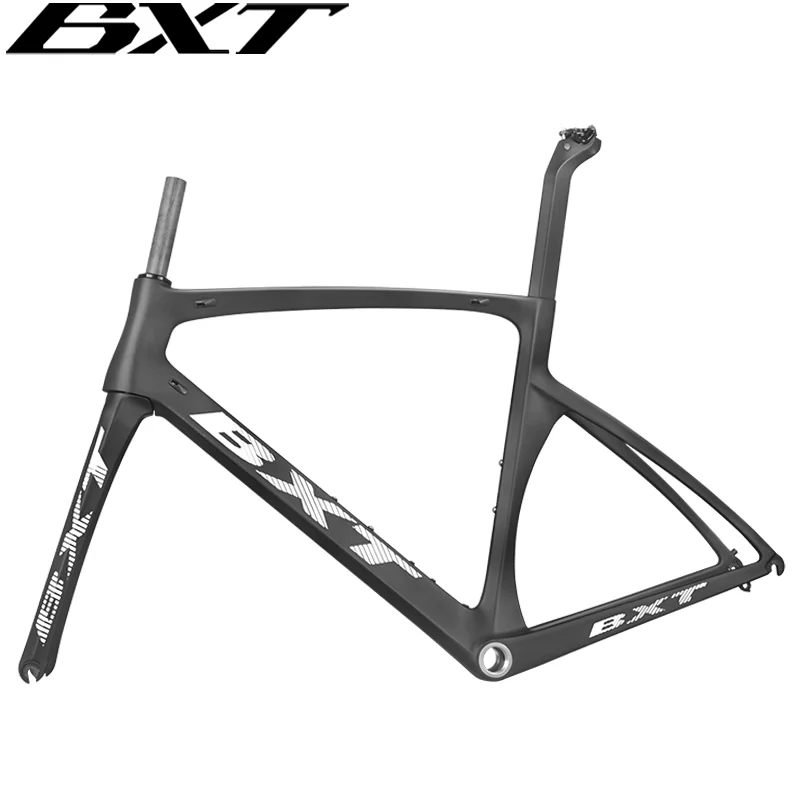 BXT 新型カーボンバイクフレーム - 超軽量・リムブレーキ対応 700C