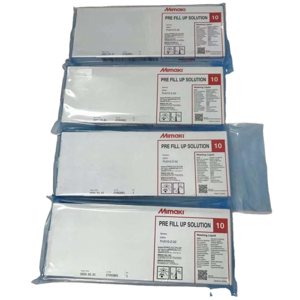 Оригинальный растворитель 220 мл мешок FU010-Z-22 предварительного заполнения раствора жидкость для стирки