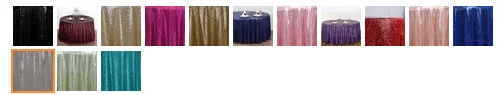 Wholesale High Quality Premium Sequin Round Tablecloth for Wedding Decoration Tablecloth Cover
