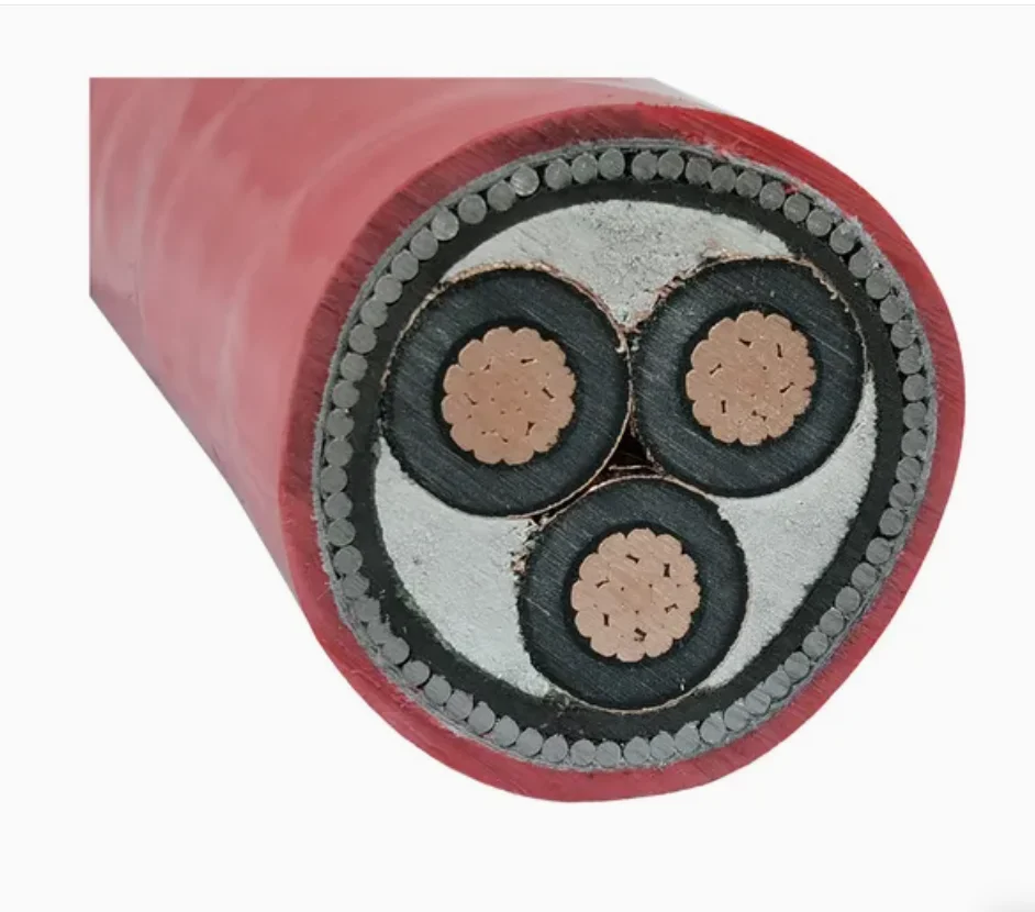 25mm Underground Cable XLPE/PVC Insulation Aluminum/Copper 4-Core Medium/Low Voltage Overhead N2xs2y A2xs2y Na2xs2y 2xs2y
