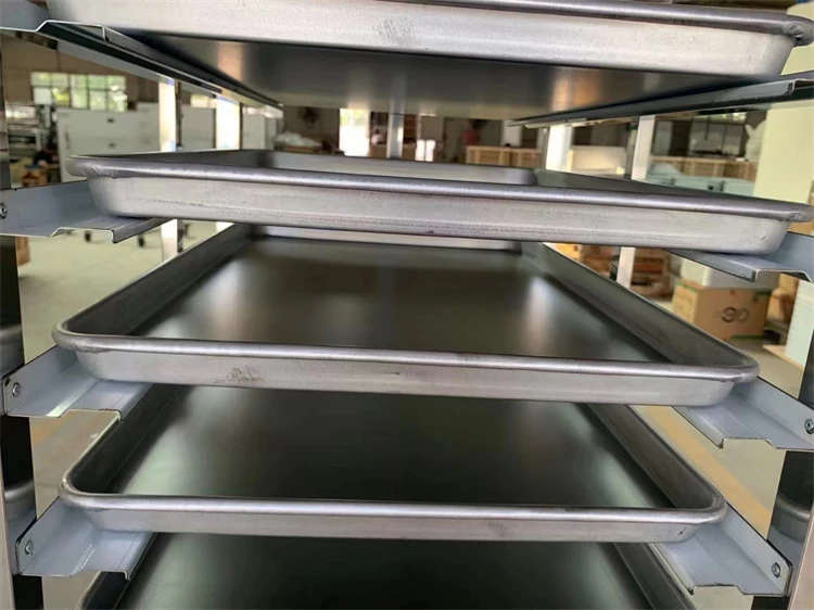 Restaurant Pan Tray Trolley Commercial Bakery Tray Rack Trolley Bakery ...