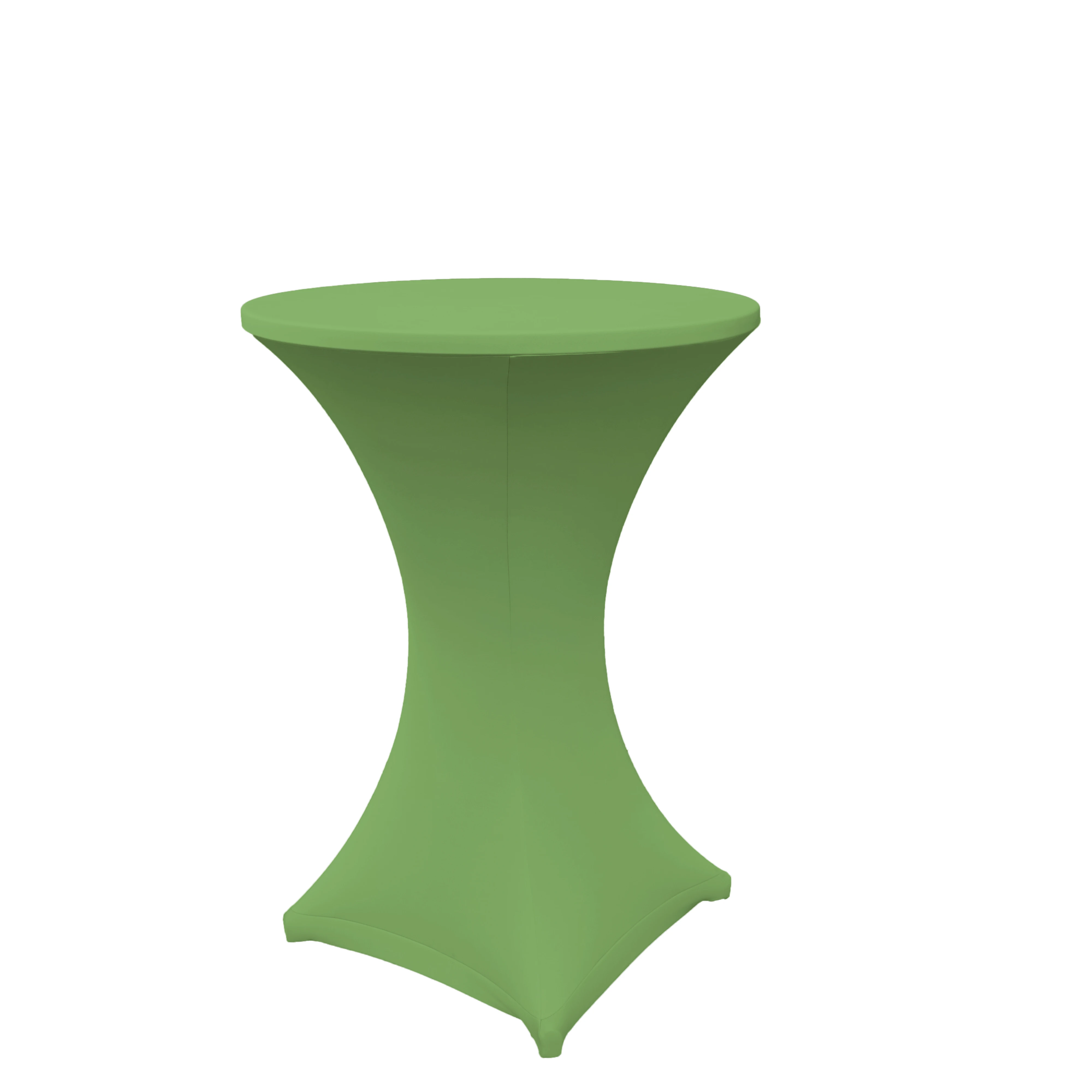 Spandex Bistro Cocktail Table Cover Stretch Bar Table Cover For Indoor