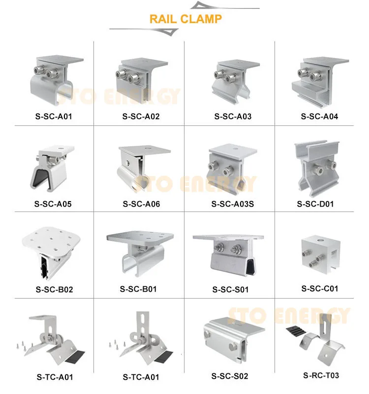 Solar Tin Roof Mounting Clamp Metal Roof Clamp Klip Lok 700 for Solar Panel Mounting