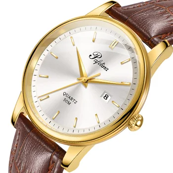 STAR RUDDER 5016M Pafolina high quality waterproof stainless steel watches,men wristwatch,day date luminous wrist quartz watch