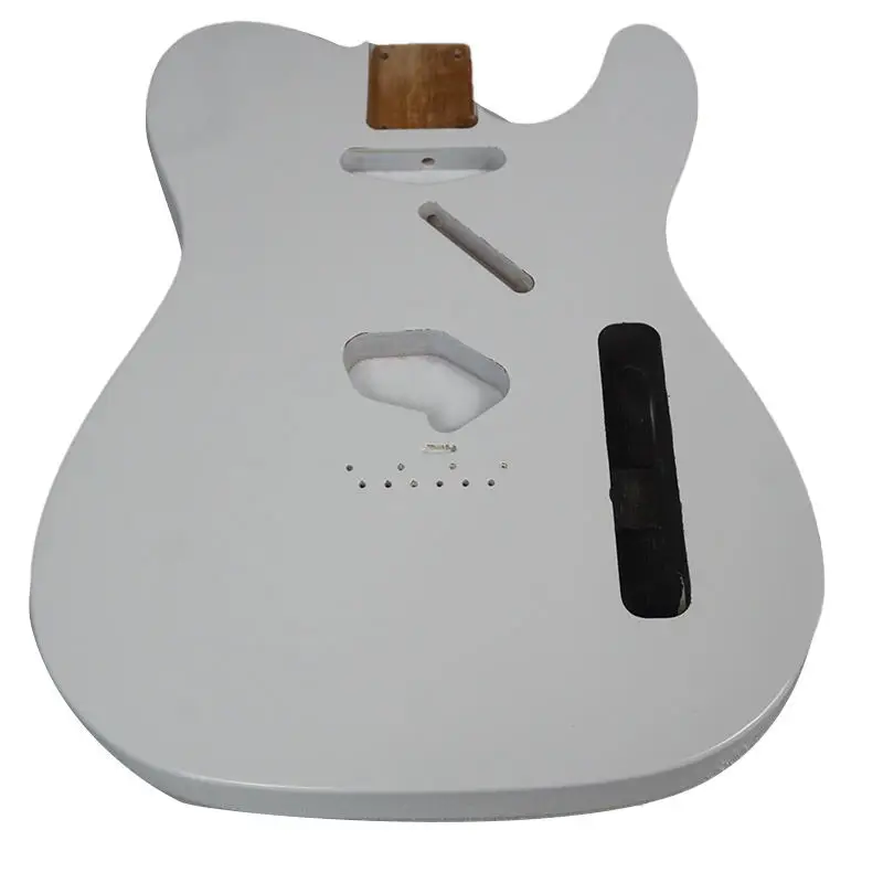 Factory Low Price Custom Unfinished Semihollow Jazz Guitar 18002200g Diy Body White Electric