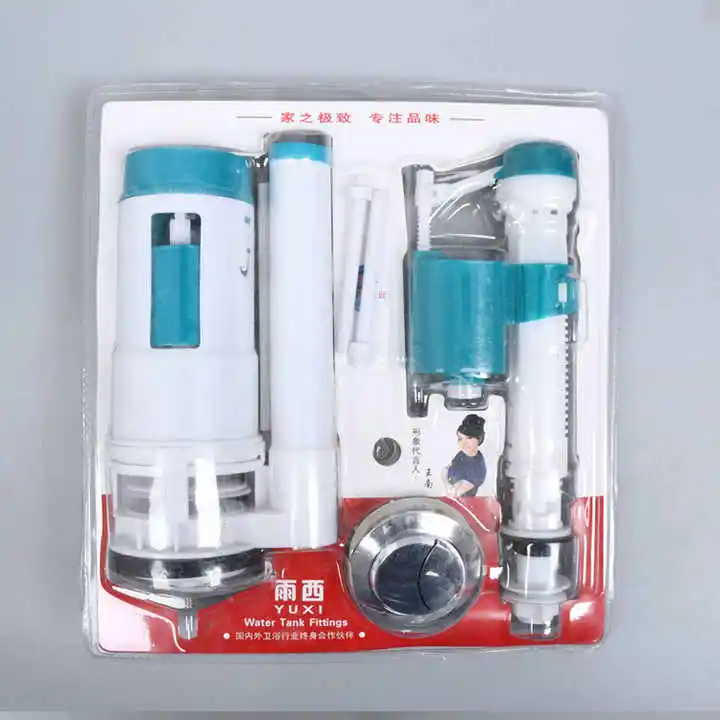 Toilet Cistern Dual Flush Valve Push Button Good Quality Toilet Cistern