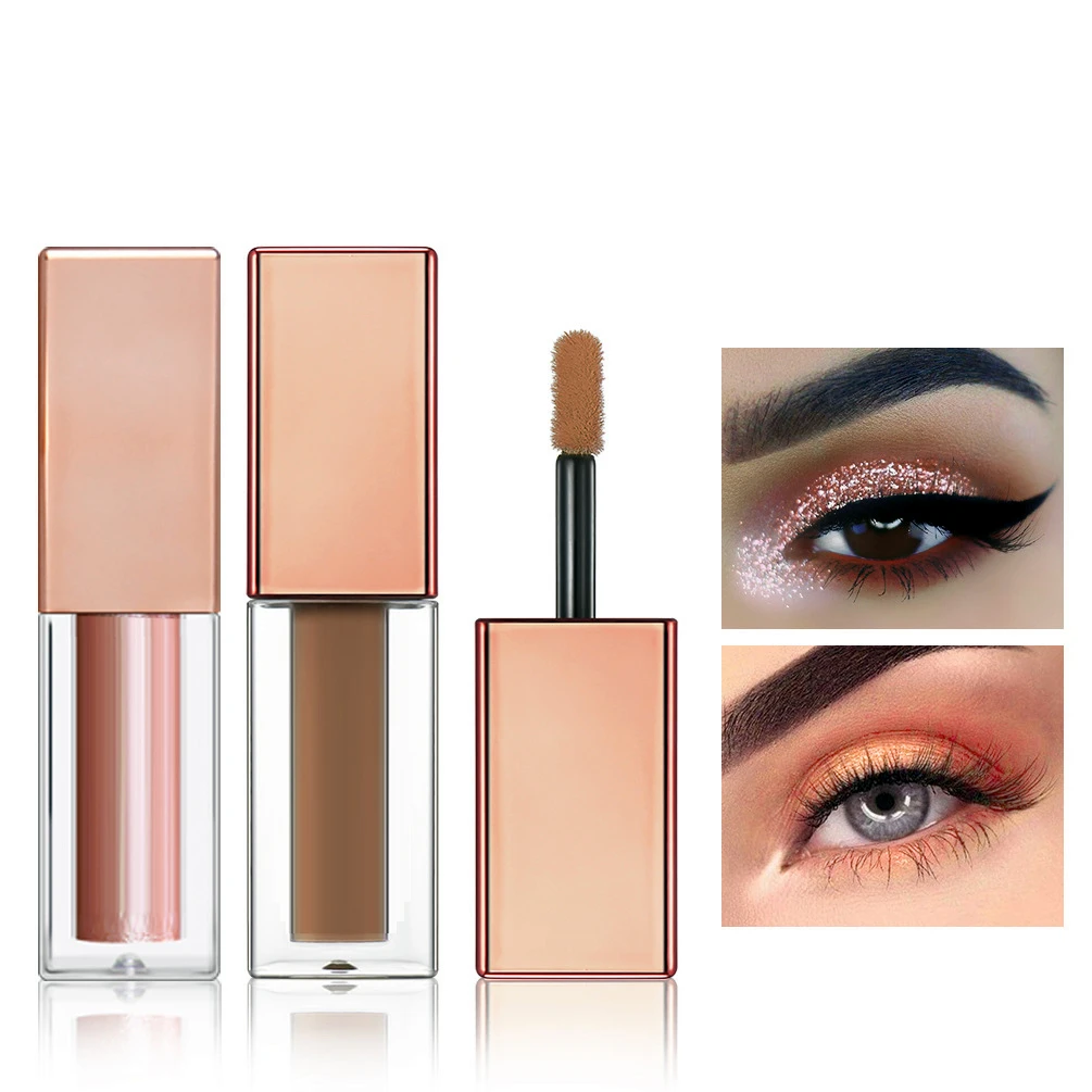 
 Оптовая продажа, косметический макияж AKIACO, красивые одноцветные блестящие мерцающие тени для век  