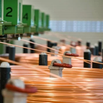 200T Oxygen-Free Copper Rod Upcasting Using Copper Cathode Plate