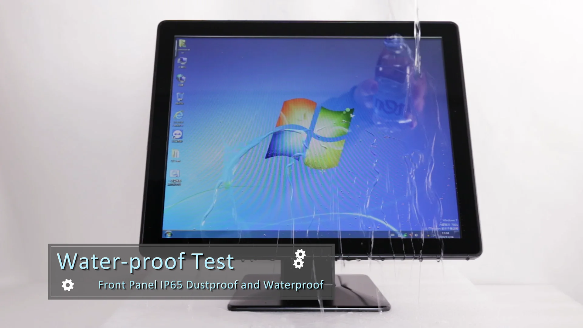 21.5 Inch Rugged Wall Mounted Heavy Industrial Touch Panel Pc