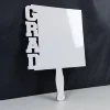 Pala de graduación blanca