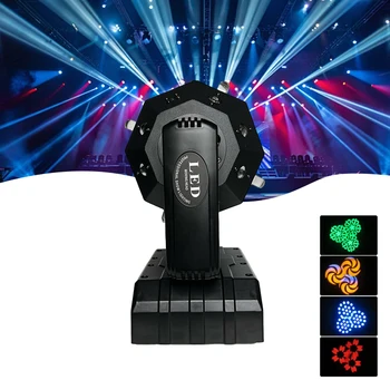 Wholesale 20r Lamp Beads Stage Effect Pattern Moving Head Beam Light Stage Lights 100W 24 Prisms For Dj