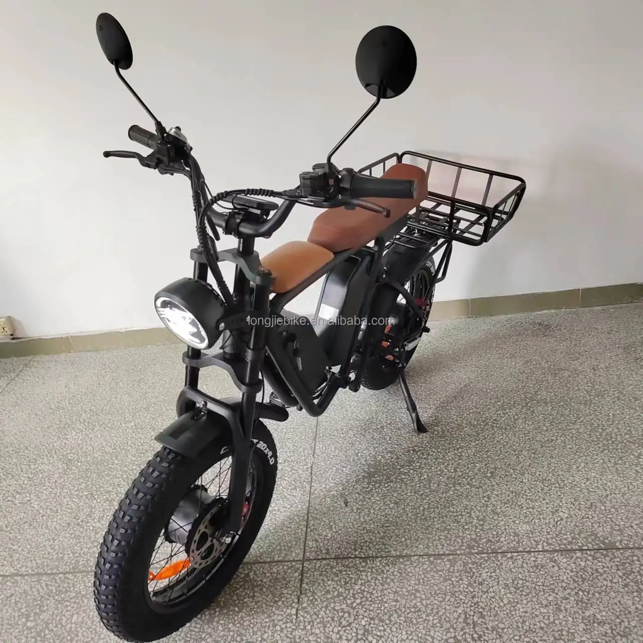 Delivery Ebike Electric Bike Dual Motor Dual Battery 2000w 44ah48v Oil Brake Full Suspension Fat 3740