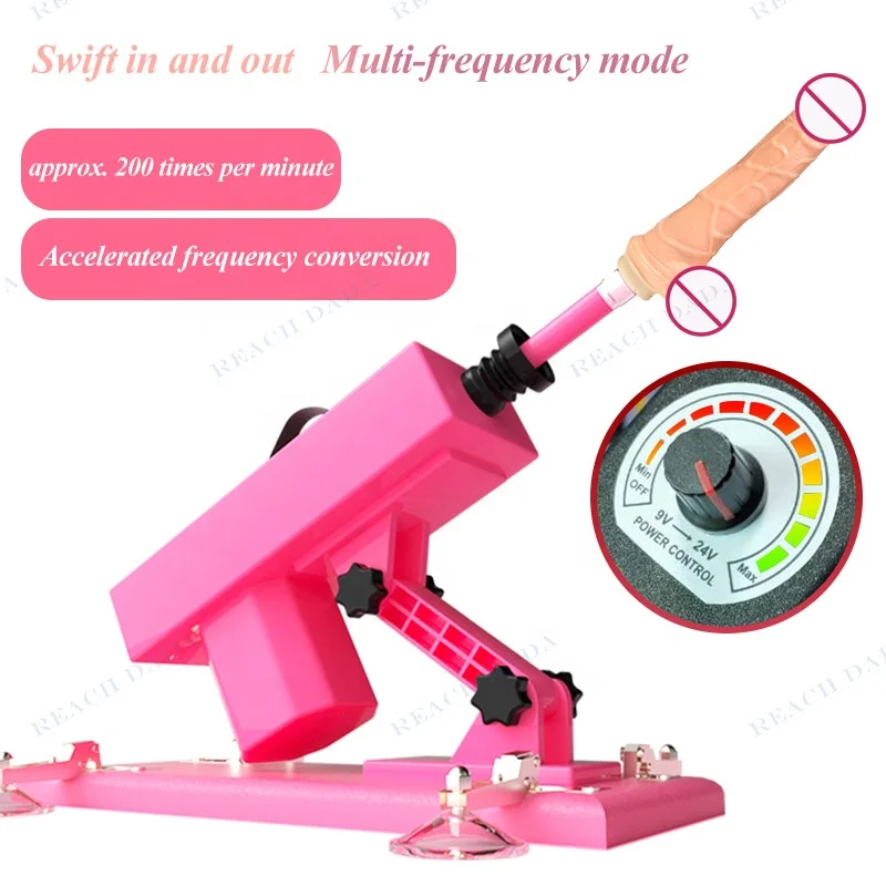 High Quality Adjustable Smart Automatic Sex Machine Female Dildo Vibration Gun Toys Best Vibrating Massager Machines
