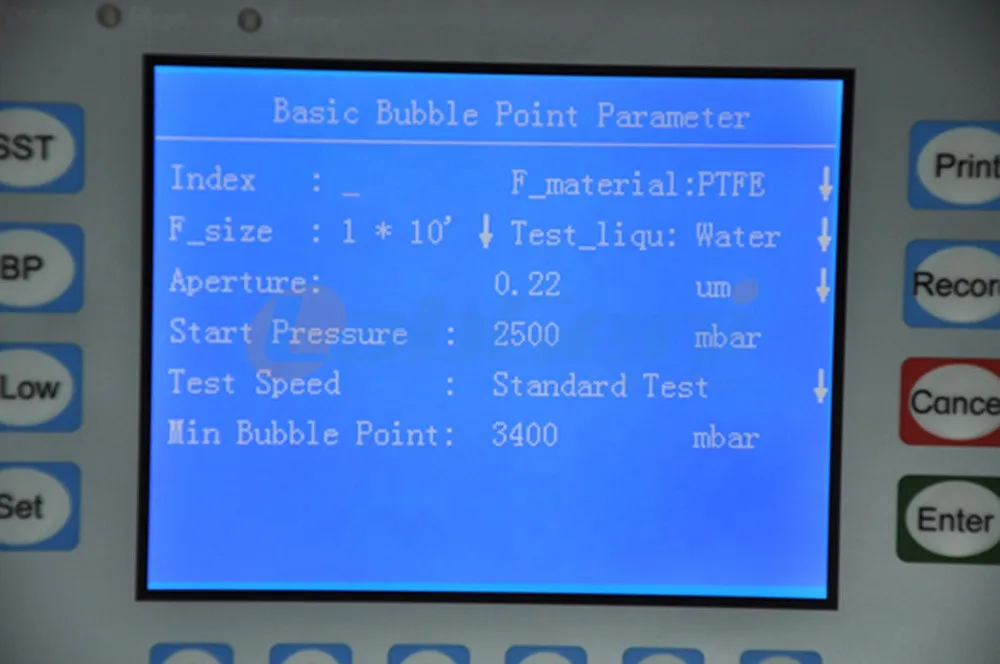Filter Integrity Tester, Bubble Point Tester  ,bubble Point Filter Integrity test