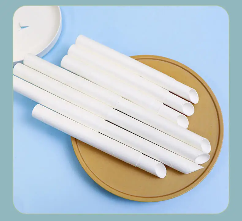 Disposable Biodegradable Telescopic Paper Straw