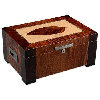 New travel cigar humidor spanish cedar wooden cigar case humidor large