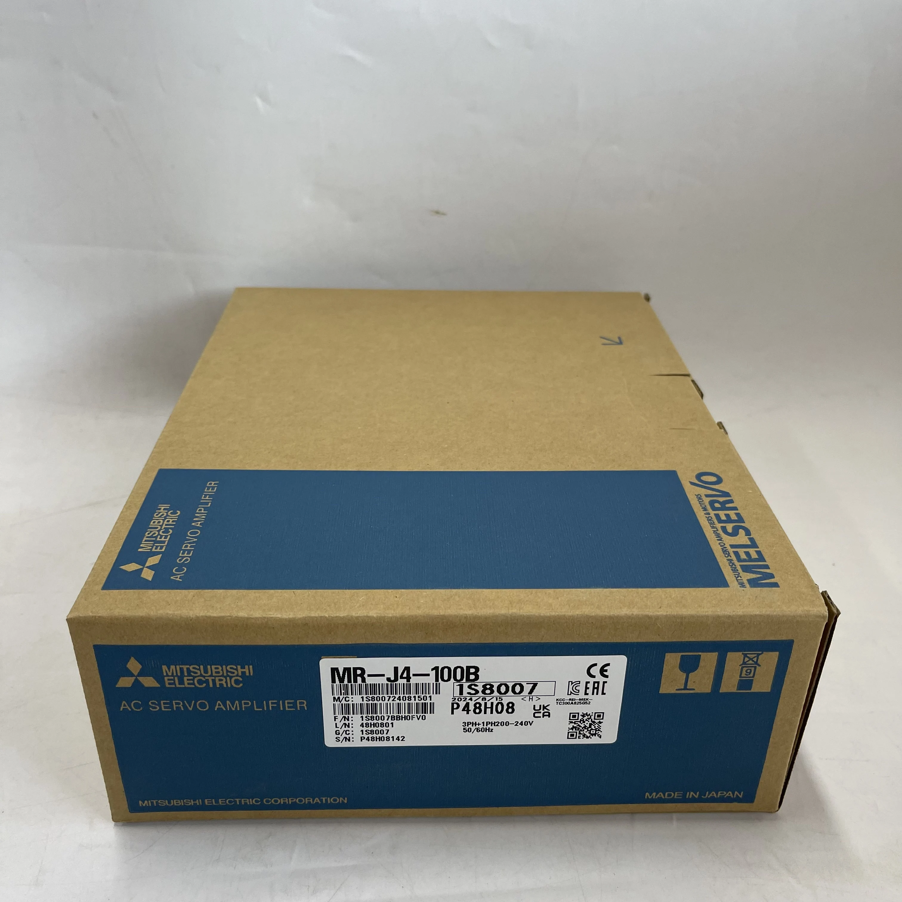 Mitsubishi AC Servo Amplifier MR-J4-100B