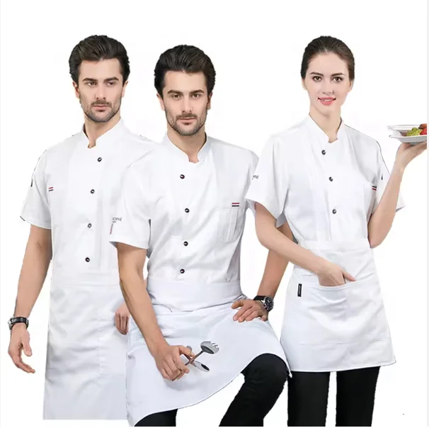 Customization New Design Chef Work Uniform Hotel Housekeeping Uniform Unisex Soft Breathable Work Coverall