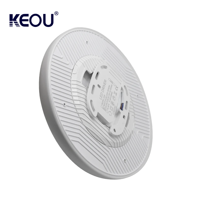 Indoor TUV CE CB Surface mounted round 36w frameless ceiling panel decoration lights led