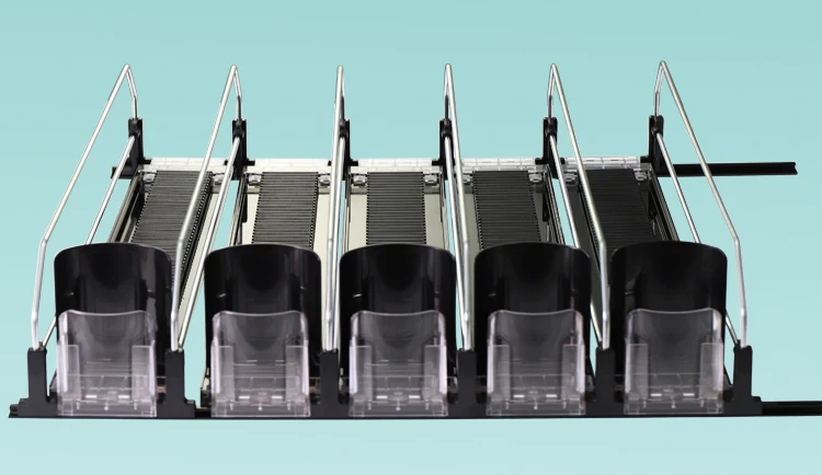 Plastic Beverage Roller Ball Pusher Spring Glide Bottle Organizer for ...