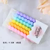 One box of macaron spiral candles