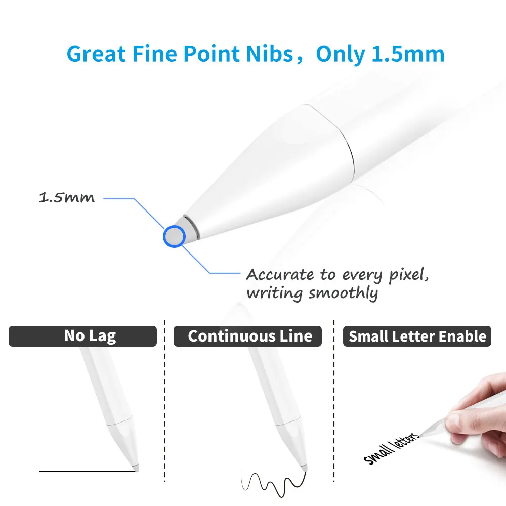 Умный Универсальный Активный карандаш для рисования емкостный стилус сенсорного экрана iPad Pro Air