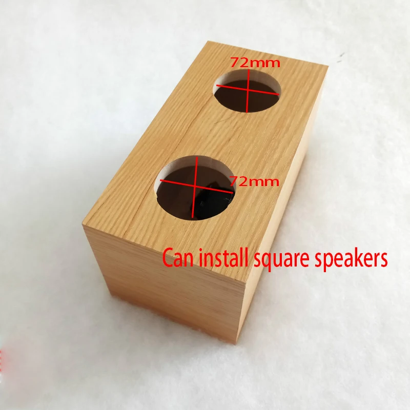 Inch Speaker Unit Box Empty WoodenLoudspeaker Case Chassis House Home  Audio Woofer Amplifier Speaker Shell Enclosure