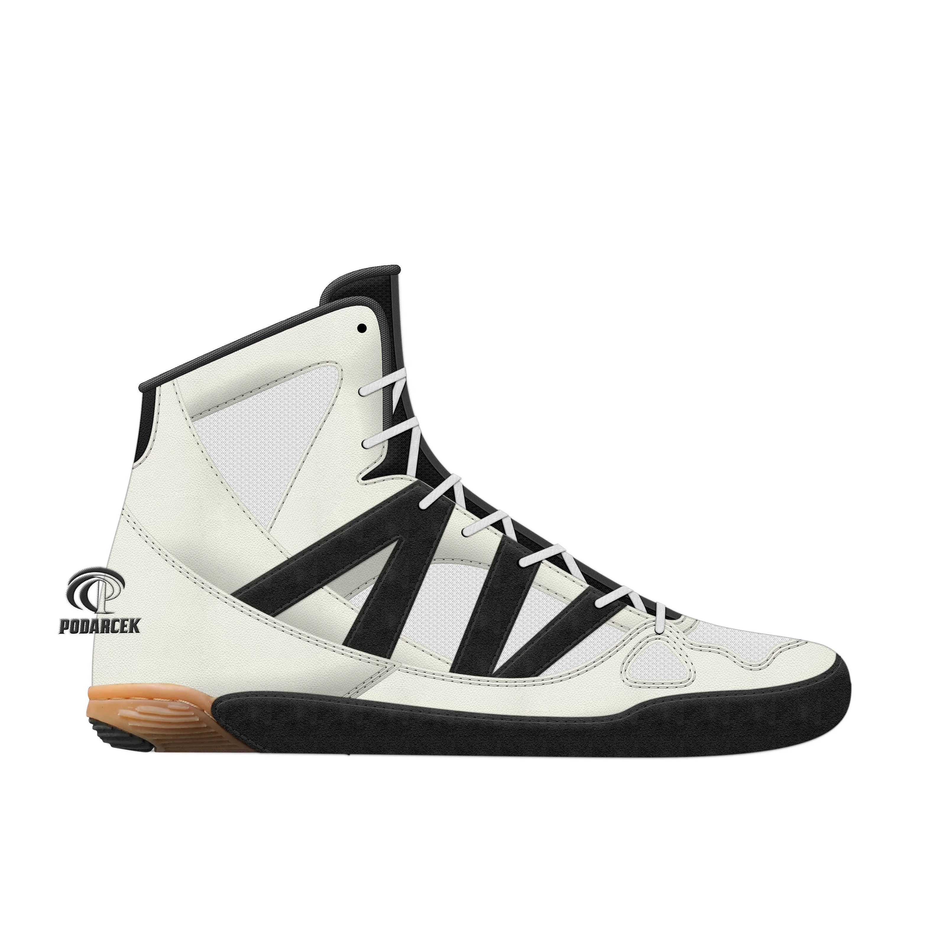 Manufacturer Customize Suede Leather Bodybuilding Gym Combat Your Own