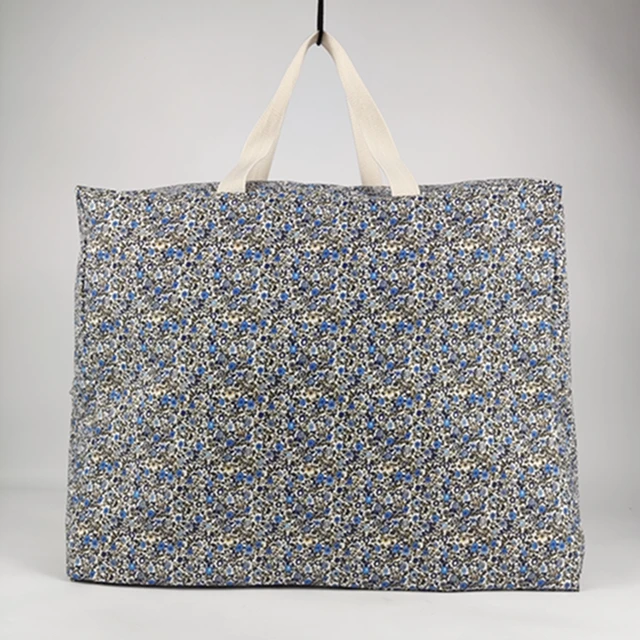 Large Canvas Tote Bags With Zipper Wholesale Oversize Practical Canvas Travel Bag Heavy Duty